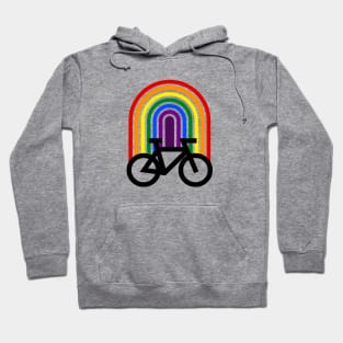 Rainbow Bike Hoodie